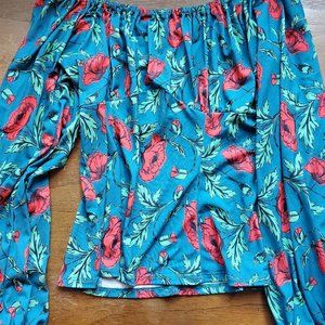 Pin up girl clothing Swann Top